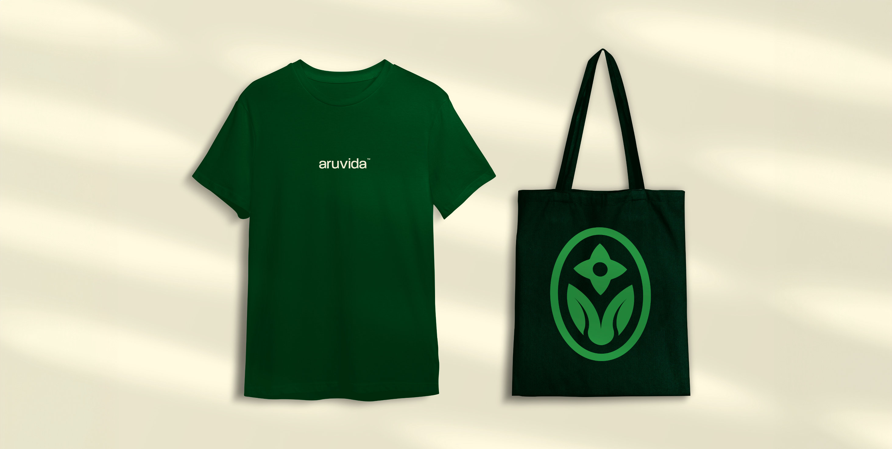 Aruvida branded merchandise