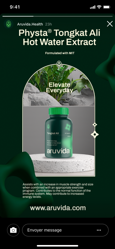 Aruvida social campaign